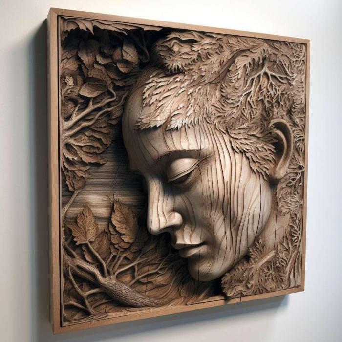 نموذج ثلاثي الأبعاد لآلة CNC 3D Art 